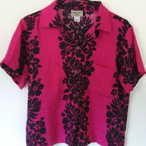 Aloha Hut Hawaii Short Sleeve Shirt Button Up